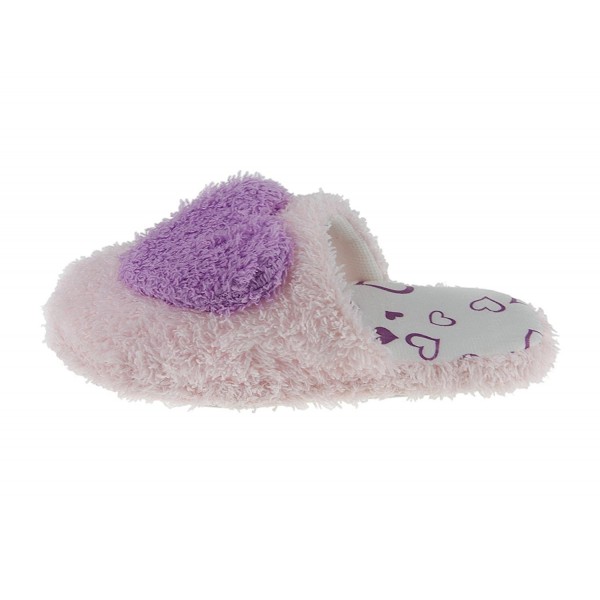 Sweet Warm Coral Fleece Slippers Antiskid House Indoor Shoes For Teen ...