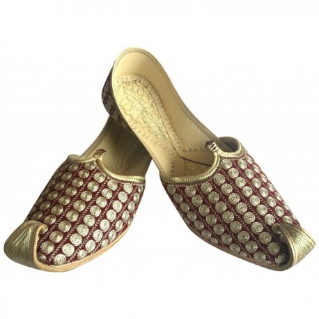 Men's Khussa Shoes Punjabi Jutti Rajasthani Mojari kolhapuri Jaipuri ...