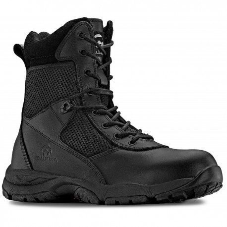 Men's LANDSHIP 8 Inch Military Tactical Duty Work Boot With Zipper ...