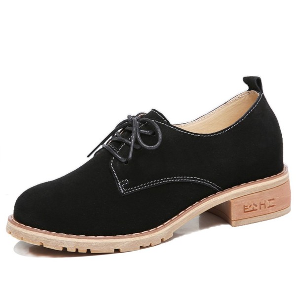 suede oxfords womens