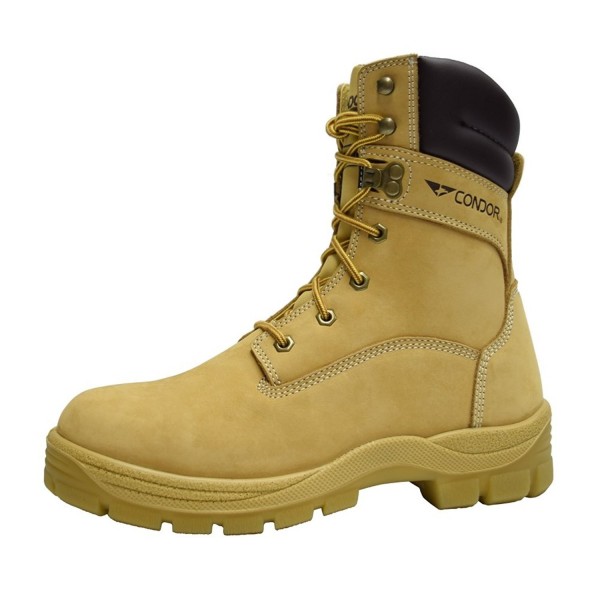 Men s Montana 8 Steel Toe Wheat Nubuck Work Boot CC12K8E2F11