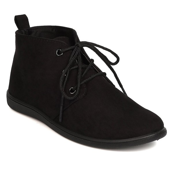 oxford booties flat