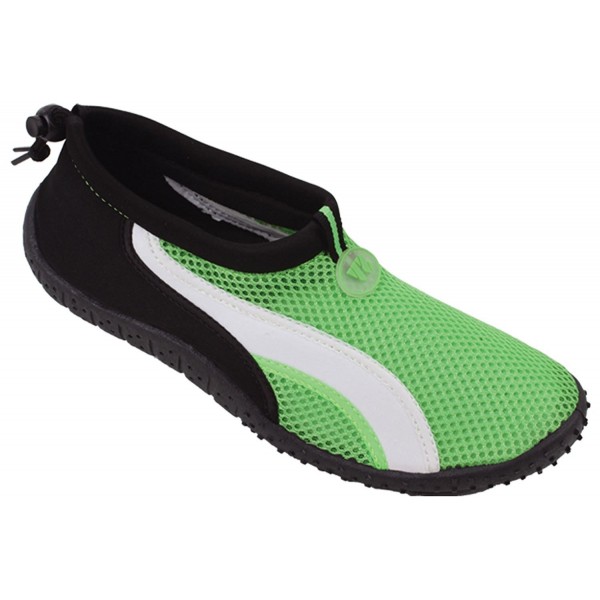Men's Striped Water Shoes (Green/White- Size 7) - C911MAWL3H1