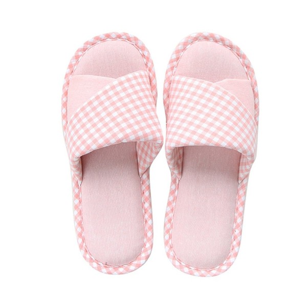 Women's and Men's Cozy Cotton House Slippers Indoor Anti-Slip Shoes ...