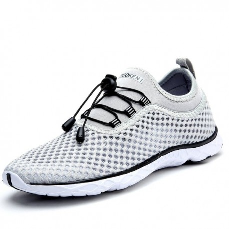 Women's Quick Drying Aqua Water Shoes - Lightgrey. - C3188C9TT0U