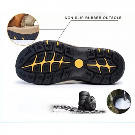 Outdoor Men Sports Sandals Summer Casual Beach Fisherman Slippers ...