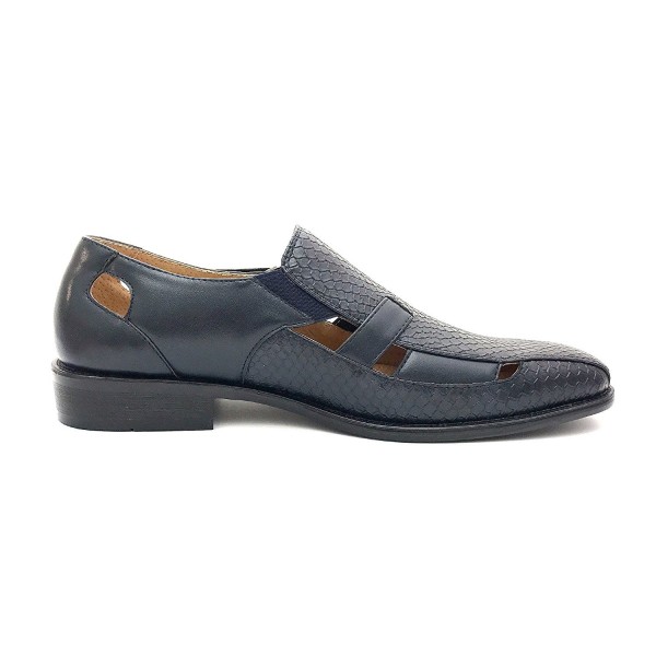 Men's Textured Slip on Dress Sandals Available in Big & Tall Sizes ...