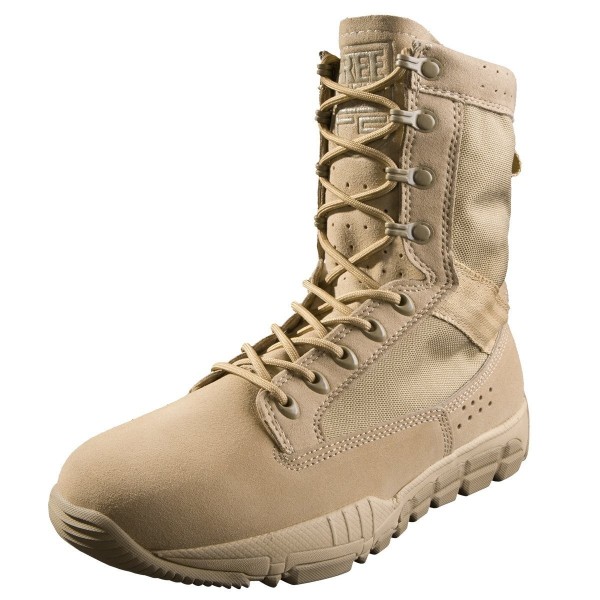 Tactical Boots - 8 Inch Desert Shoes High Ankle Support Military Boots ...