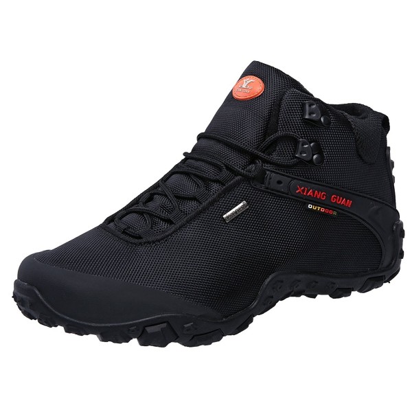 Outbound Men's Keld Low-Cut Lightweight Comfortable Hiking Boots, Charcoal